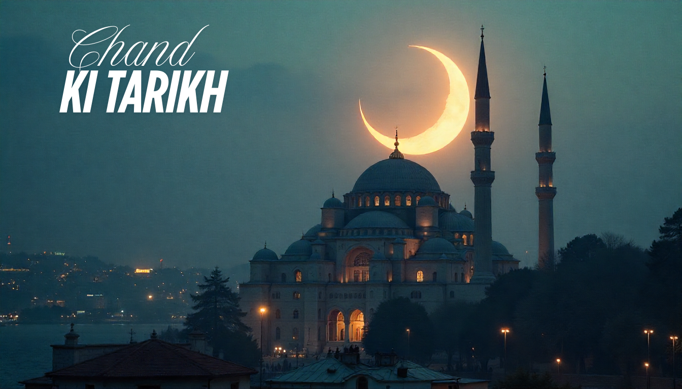 Chand ki tarikh Today | Islamic Date 2025