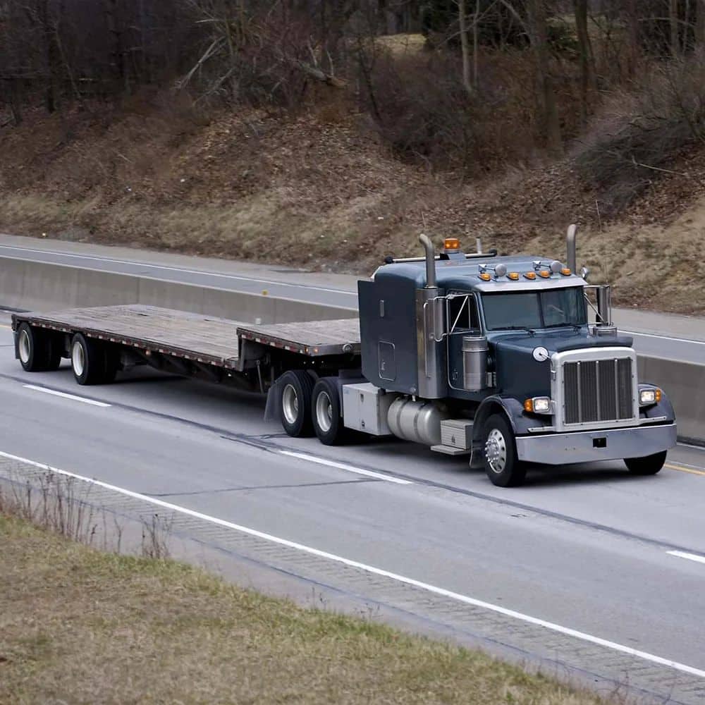 A Semi-Trailer Truck