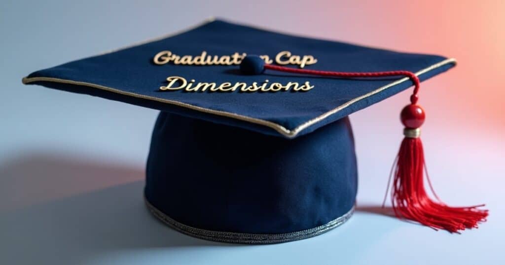 Graduation Cap Dimensions