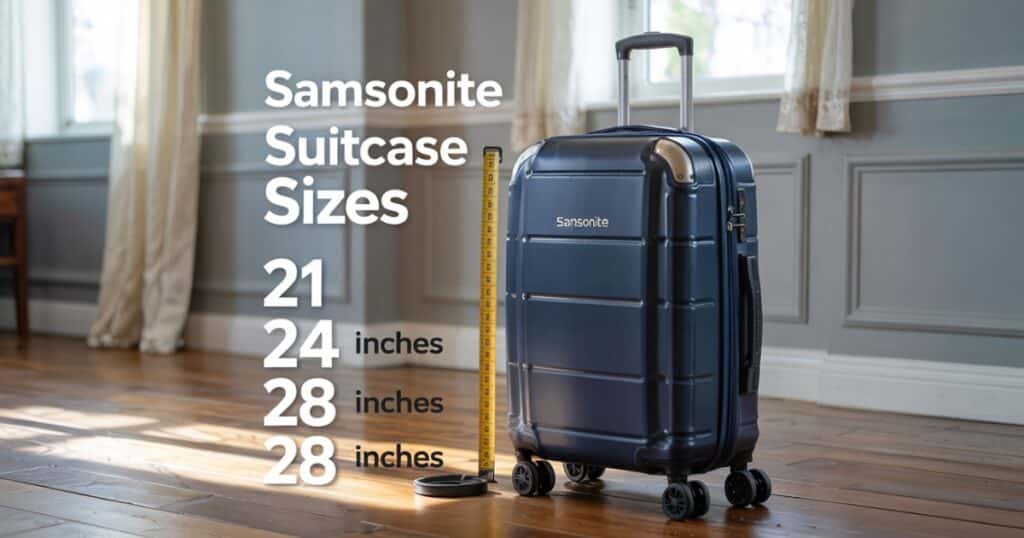 Samsonite Suitcase Sizes