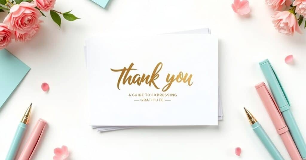 thank you card size