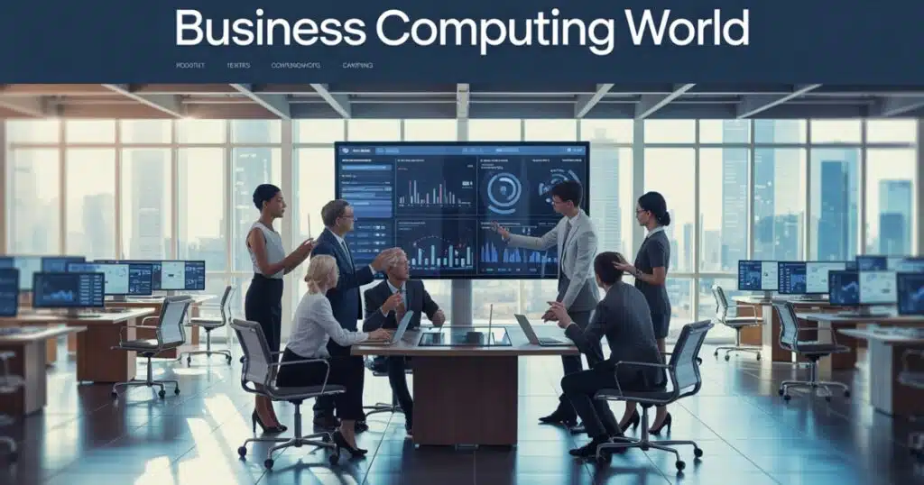 business computing world