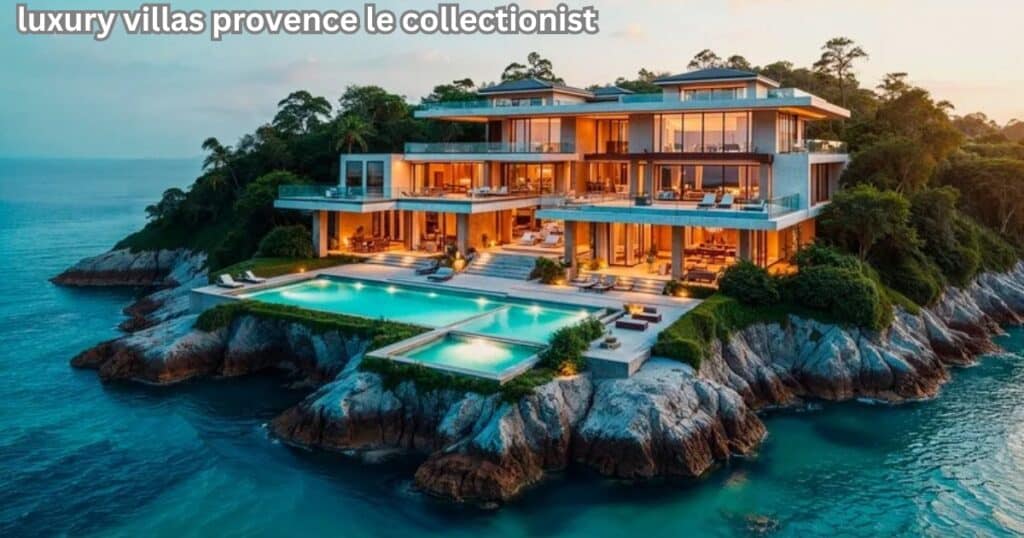 luxury villas provence le collectionist